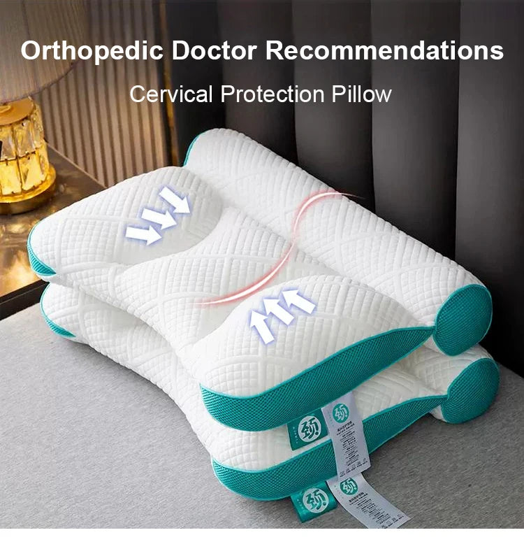 Sleep neck care anti-traction pillow