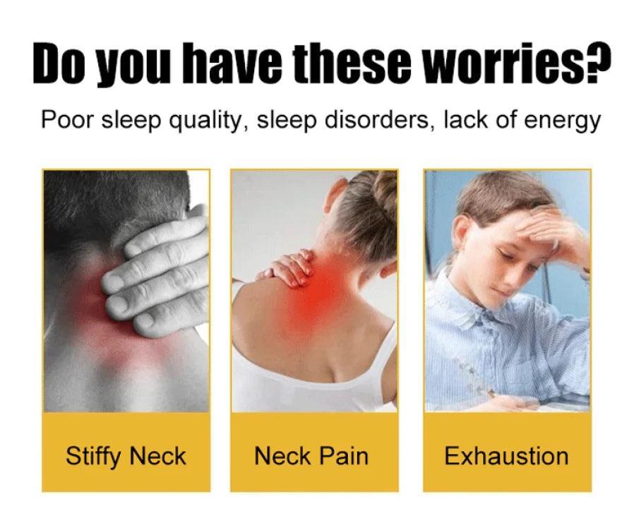 Sleep neck care anti-traction pillow