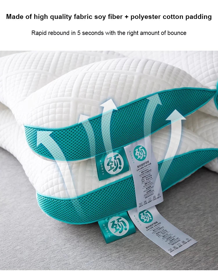 Sleep neck care anti-traction pillow