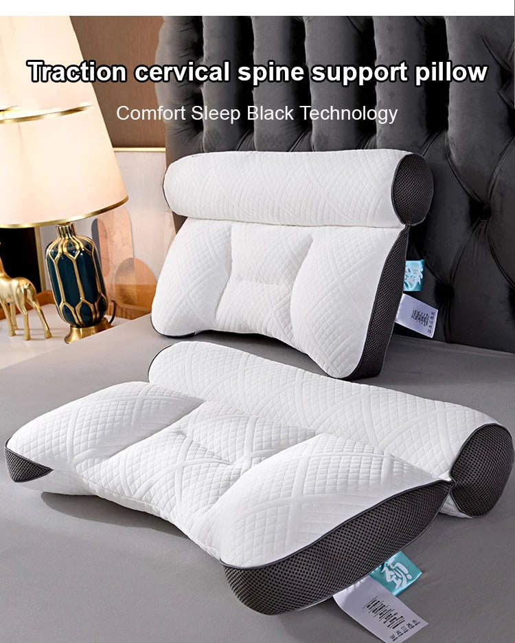 Sleep neck care anti-traction pillow
