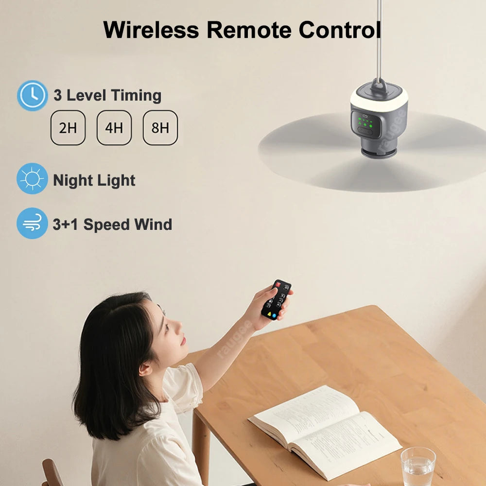 12000mAh Ceiling Fan