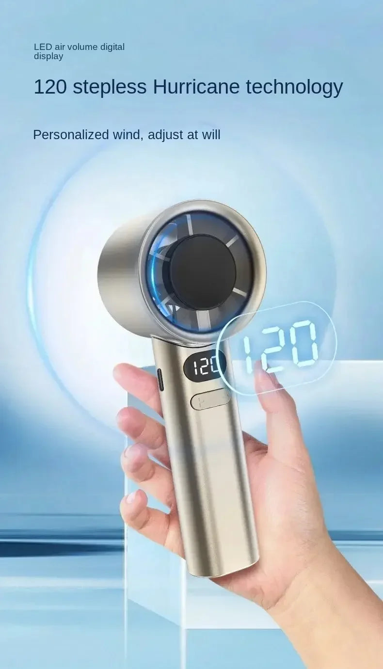 Very Fast Speed Portable Hand Fan