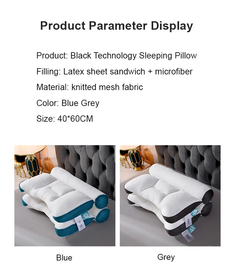 Sleep neck care anti-traction pillow