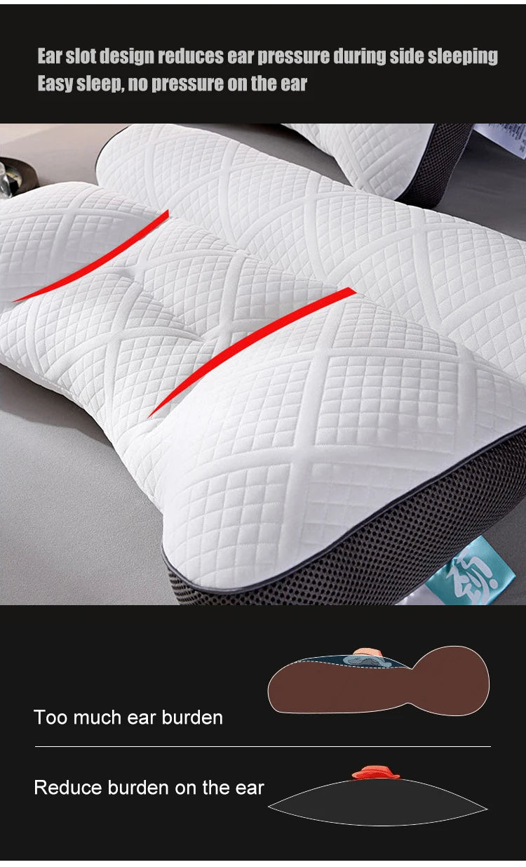 Sleep neck care anti-traction pillow