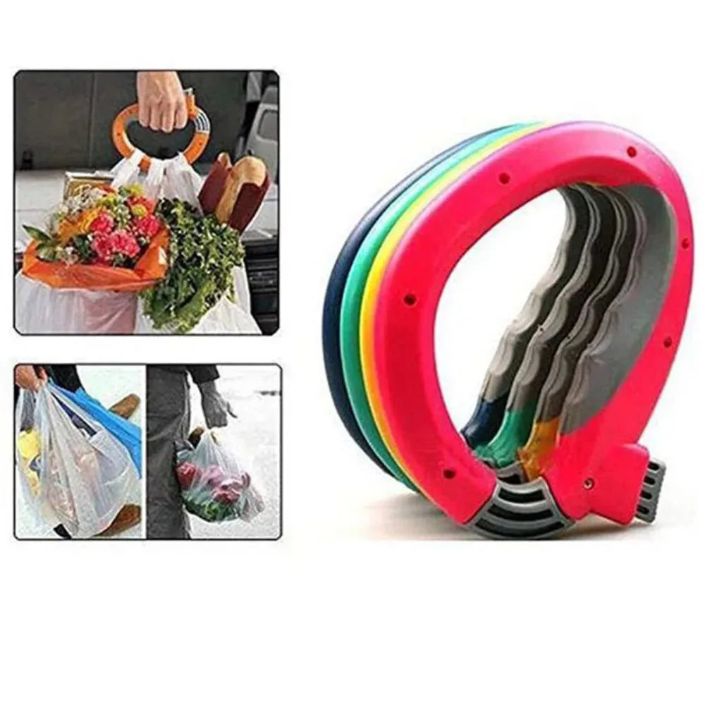 D Shaped Shopping Bag Holder