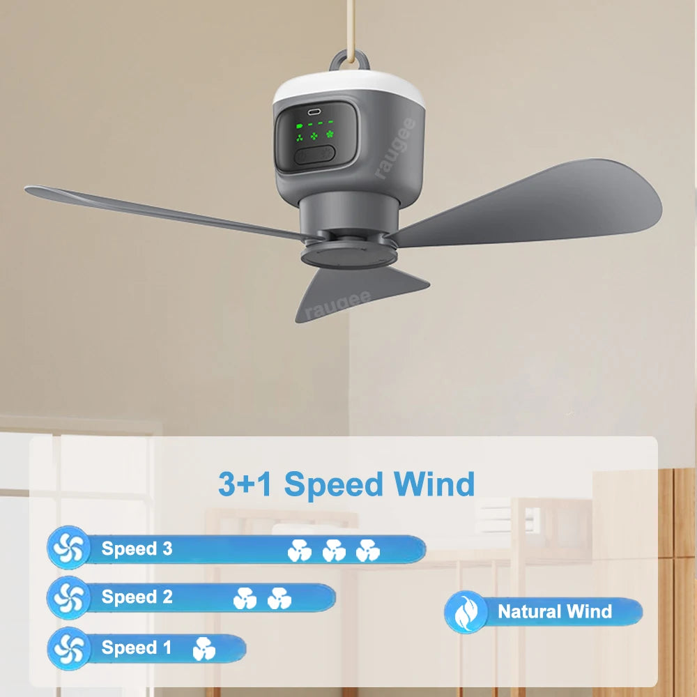 12000mAh Ceiling Fan