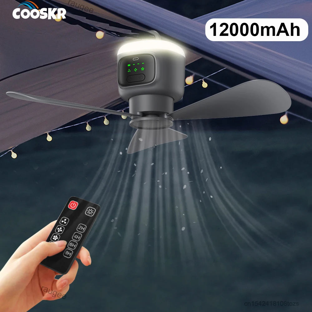 12000mAh Ceiling Fan