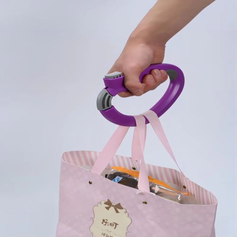 D Shaped Shopping Bag Holder