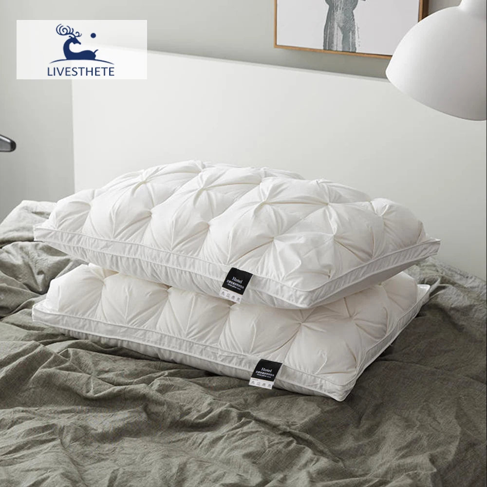 Livesthete™ White Goose Down Pillow