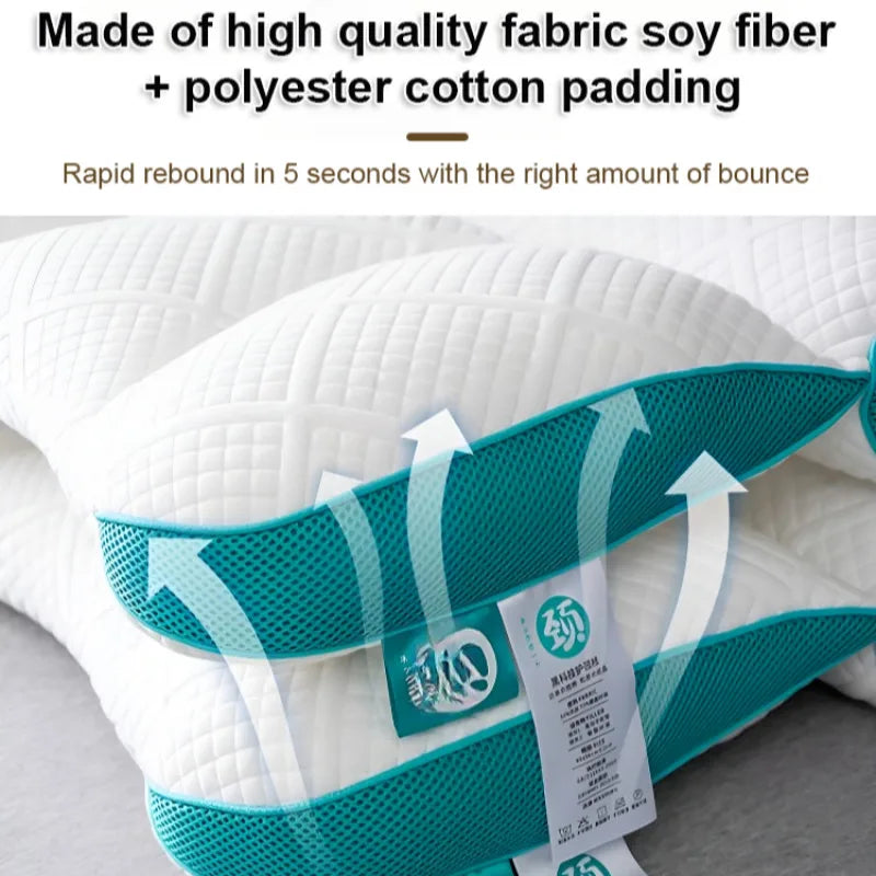 Sleep neck care anti-traction pillow