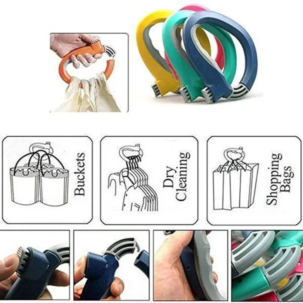 D Shaped Shopping Bag Holder